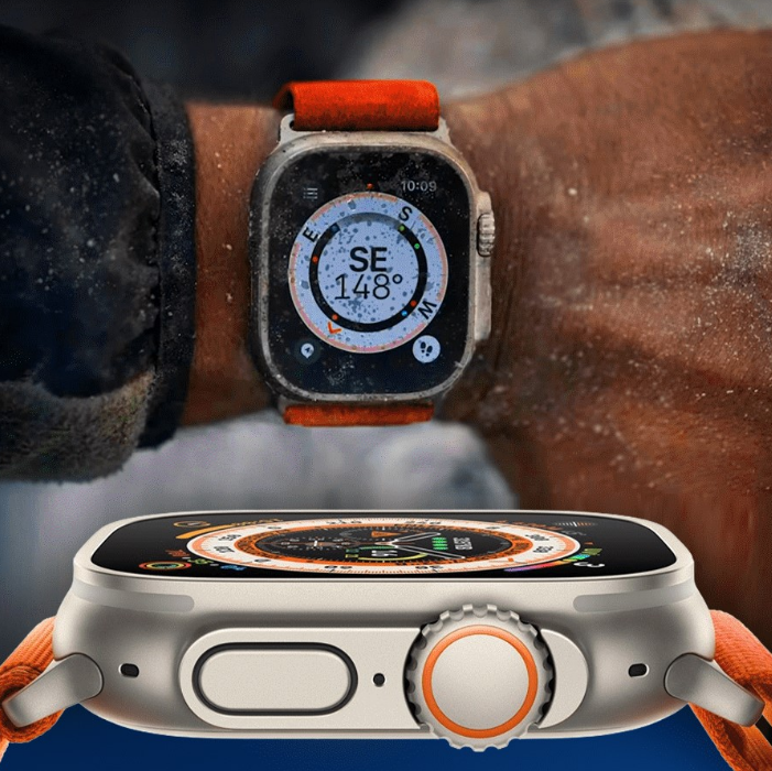 SMARTWATCH ULTRA 8 - A PRUEBA DE AGUA