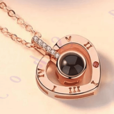 Amor En Todos Los Idiomas - Collar Con 'Te Amo' En 100 Idiomas