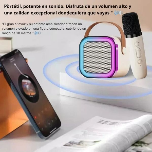 BEAT SING™ - Parlante Bluetooth Karaoke