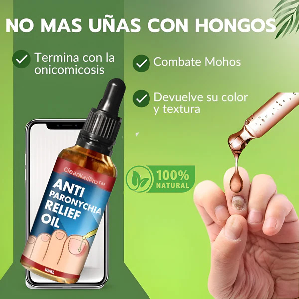 CLEARNAIL PRO ™ - Tratamiento para eliminar Hongos de uñas (Compre 1 y Reciba 2)