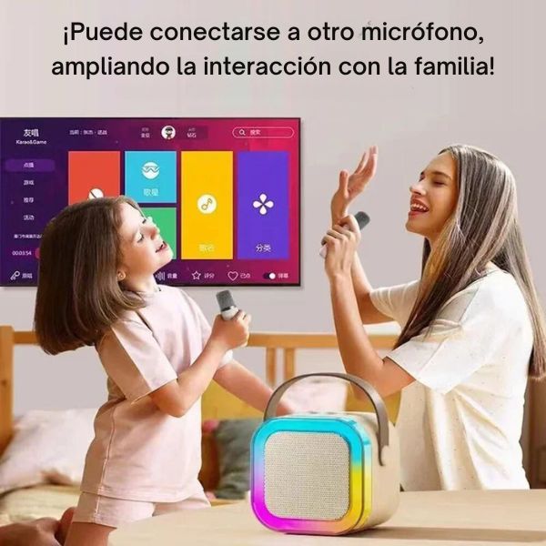 BEAT SING™  -  Parlante Bluetooth Karaoke
